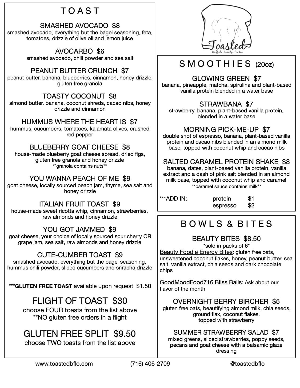 Coffee Shop Clarence, NY Cafe Clarence, New York Toasted